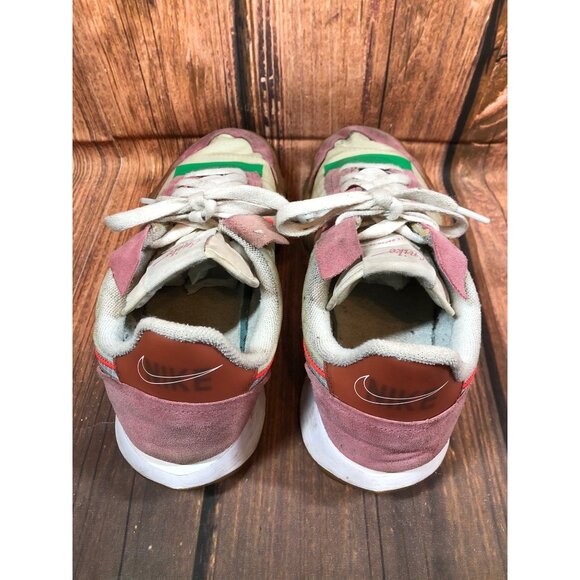 Nike Waffle Racer 2X Desert Berry Crimson Gum Womens 10 (n6q) - Picture 4 of 10